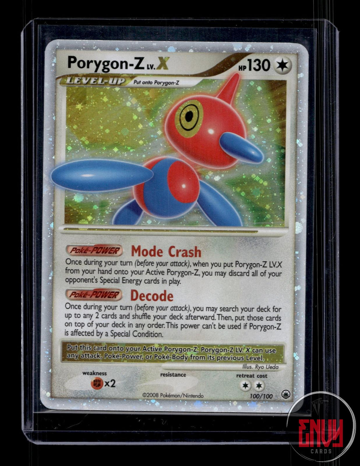 Porygon-Z LV.X LP 100/100 LV.X Majestic Dawn Pokemon Holo