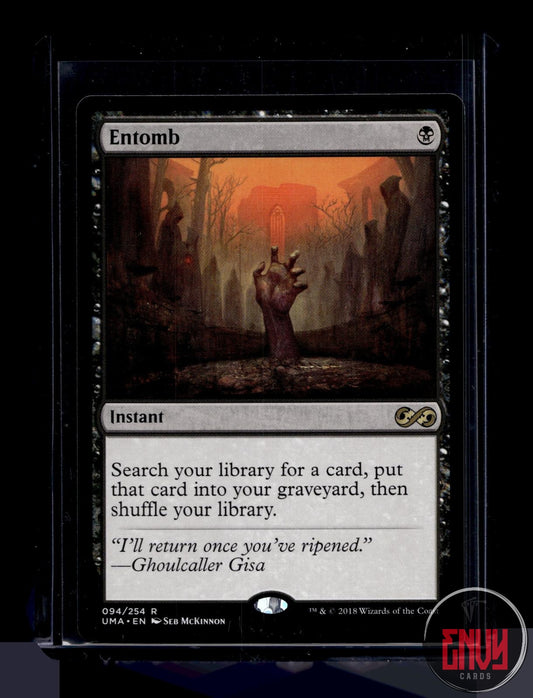 Entomb Lightly Played 94 Rare Ultimate Masters