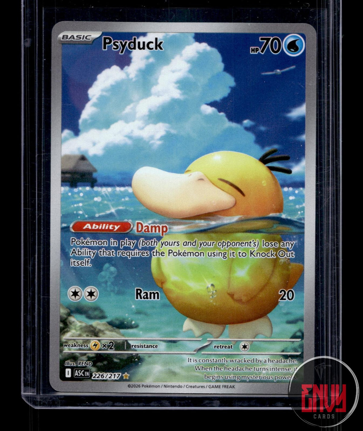 Psyduck NM 226/217 IR Ascended Heroes Pokemon Holo
