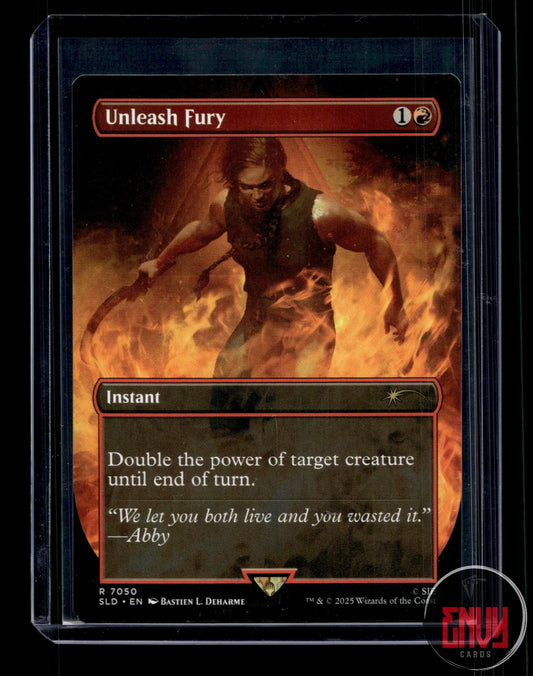 Unleash Fury Near Mint 7050 Rare Secret Lair Drop Series Magic: The Gathering