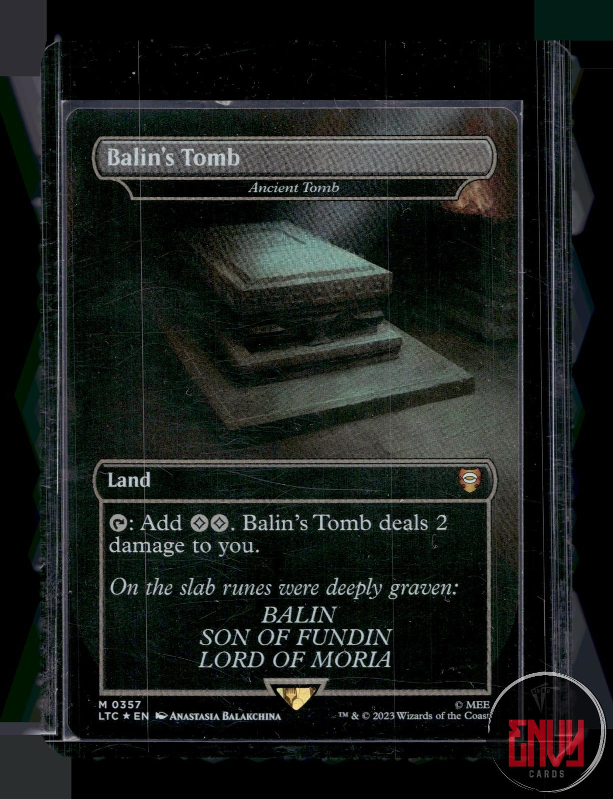 Balin's Tomb - Ancient Tomb NM 357 LTC Magic: The Gathering