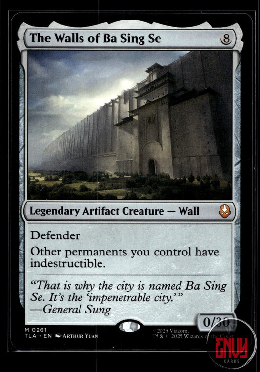 The Walls of Ba Sing Se Near Mint 261 Mythic Avatar: The Last Airbender