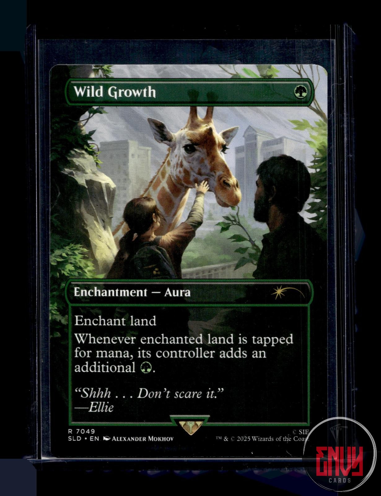 Wild Growth (Rainbow Foil) LP 7049 Secret Lair Drop Series Magic: The Gathering