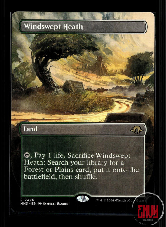 Windswept Heath (Borderless) Near Mint 360 Rare Modern Horizons 3