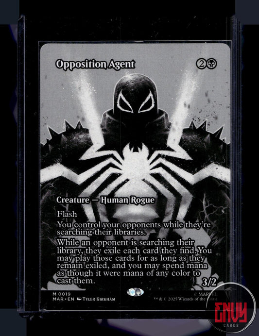Opposition Agent (Borderless) NM 19 Marvel Universe Eternal-Legal 