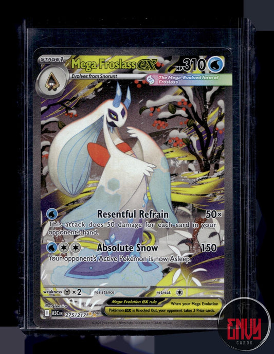 Mega Froslass ex NM 275/217 Ascended Heroes Pokemon Holo