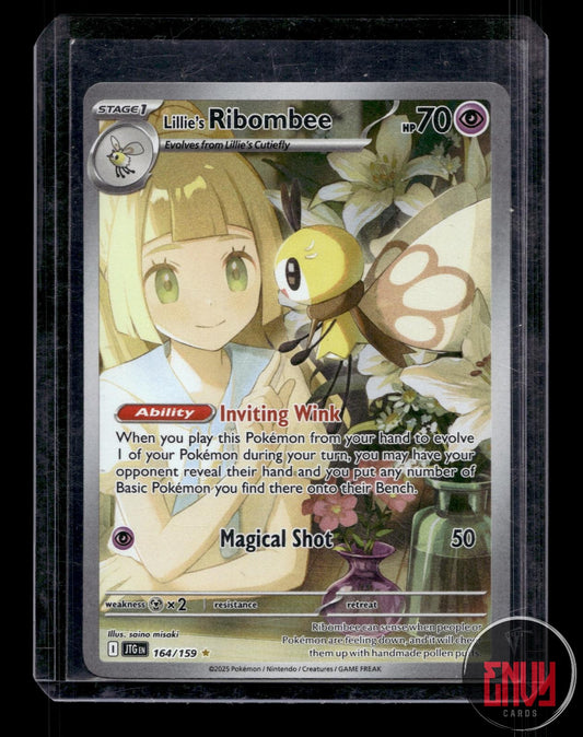 Lillie's Ribombee NM 164/159 Illustration Rare Journey Together Pokemon Holo