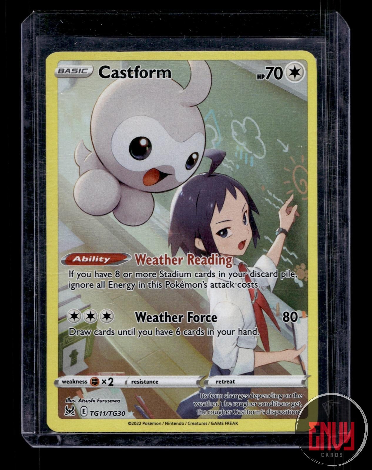 Castform NM TG11/TG30 Trainer Gallery Rare Lost Origin Trainer Gallery Pokemon