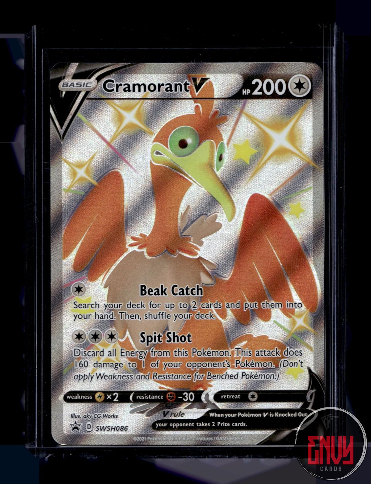Cramorant V Near Mint SWSH086 Promo Sword & Shield Promo Pokemon