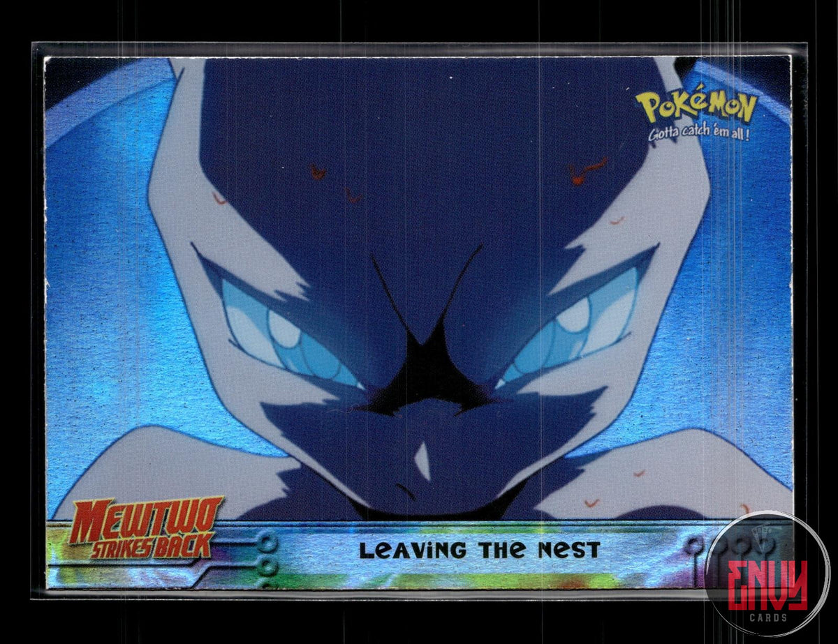 Leaving The Nest LP #4 Topps The First Movie Trading Cards Pokemon FOIL