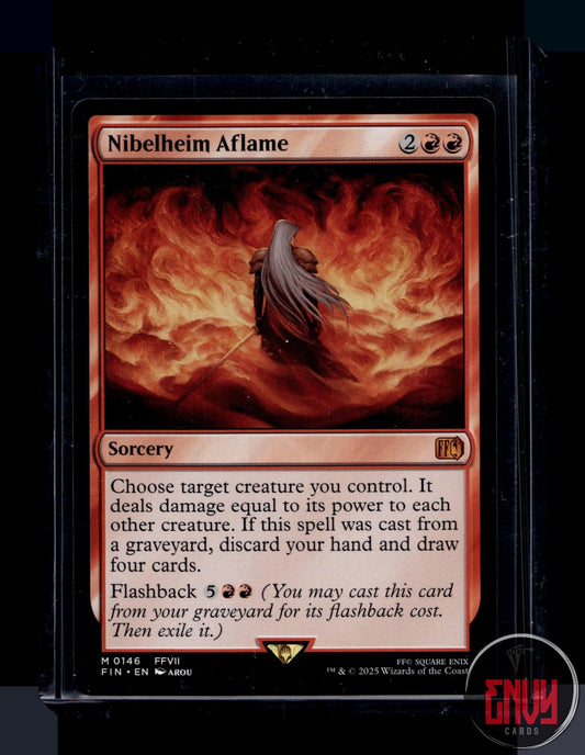 Nibelheim Aflame Lightly Played 146 Mythic FINAL FANTASY