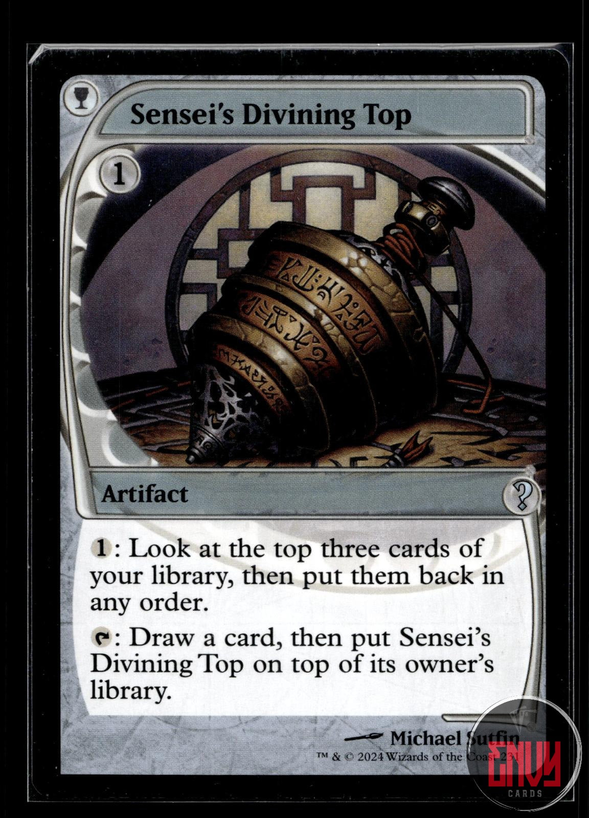 Sensei's Divining Top (Future Sight) LP 231 Uncommon Mystery Booster 2