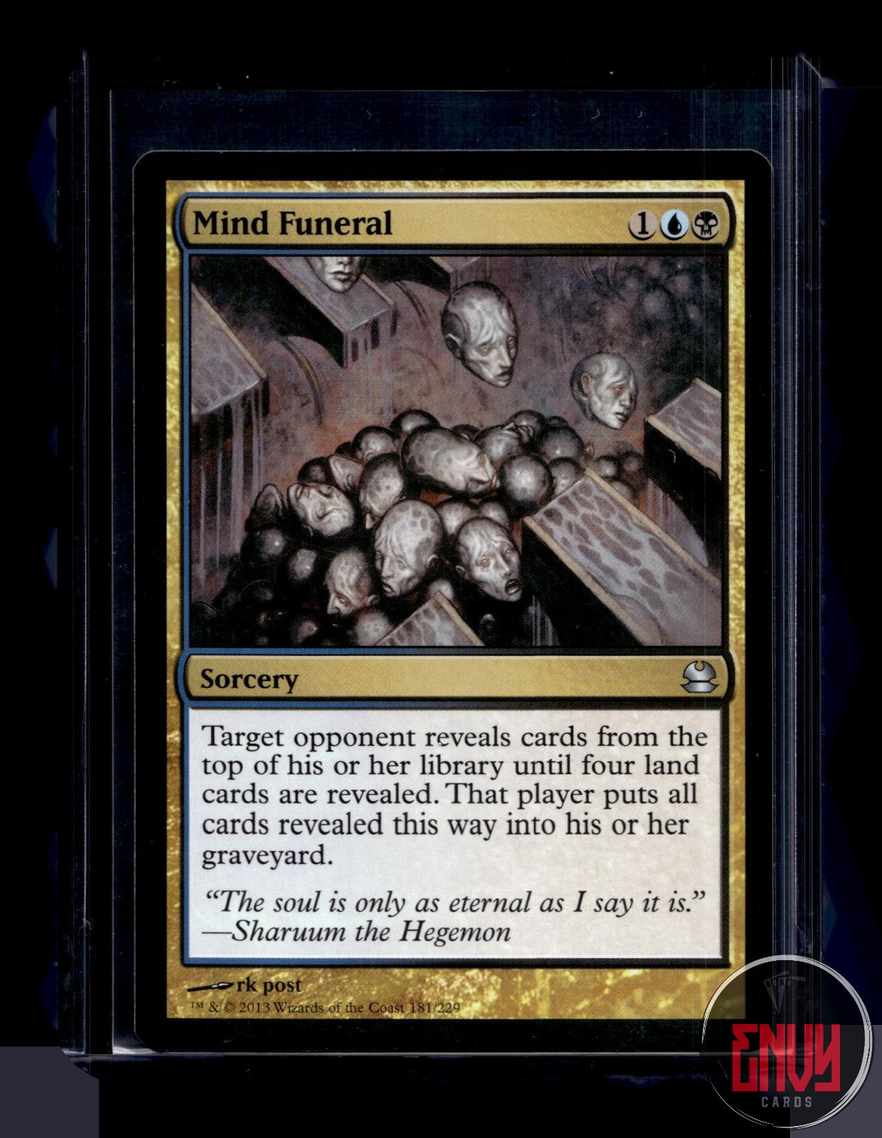 Mind Funeral Near Mint 181 Uncommon Modern Masters Magic: The Gathering