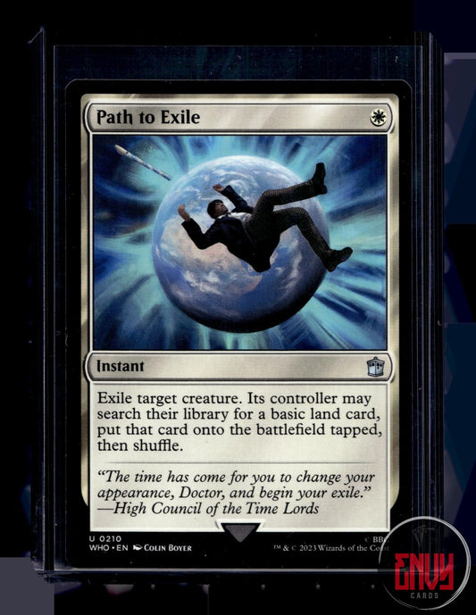 Path to Exile NM 210 Uncommon Universes Beyond: Doctor Who Magic: The Gathering