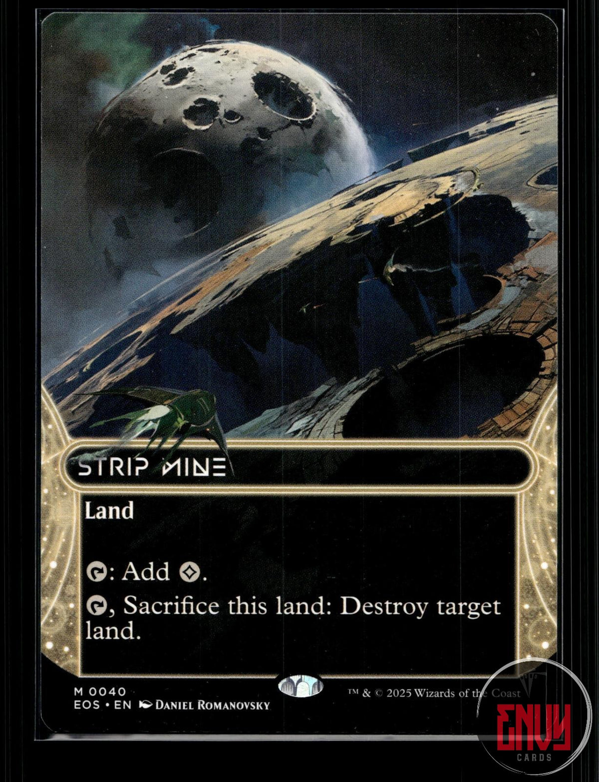 Strip Mine (0040) (Borderless) NM 40 Mythic Edge of Eternities: Stellar Sights