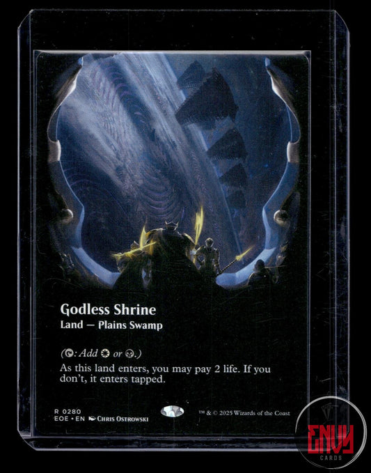 Godless Shrine (Borderless) NM 280 Rare Edge of Eternities Magic: The Gathering
