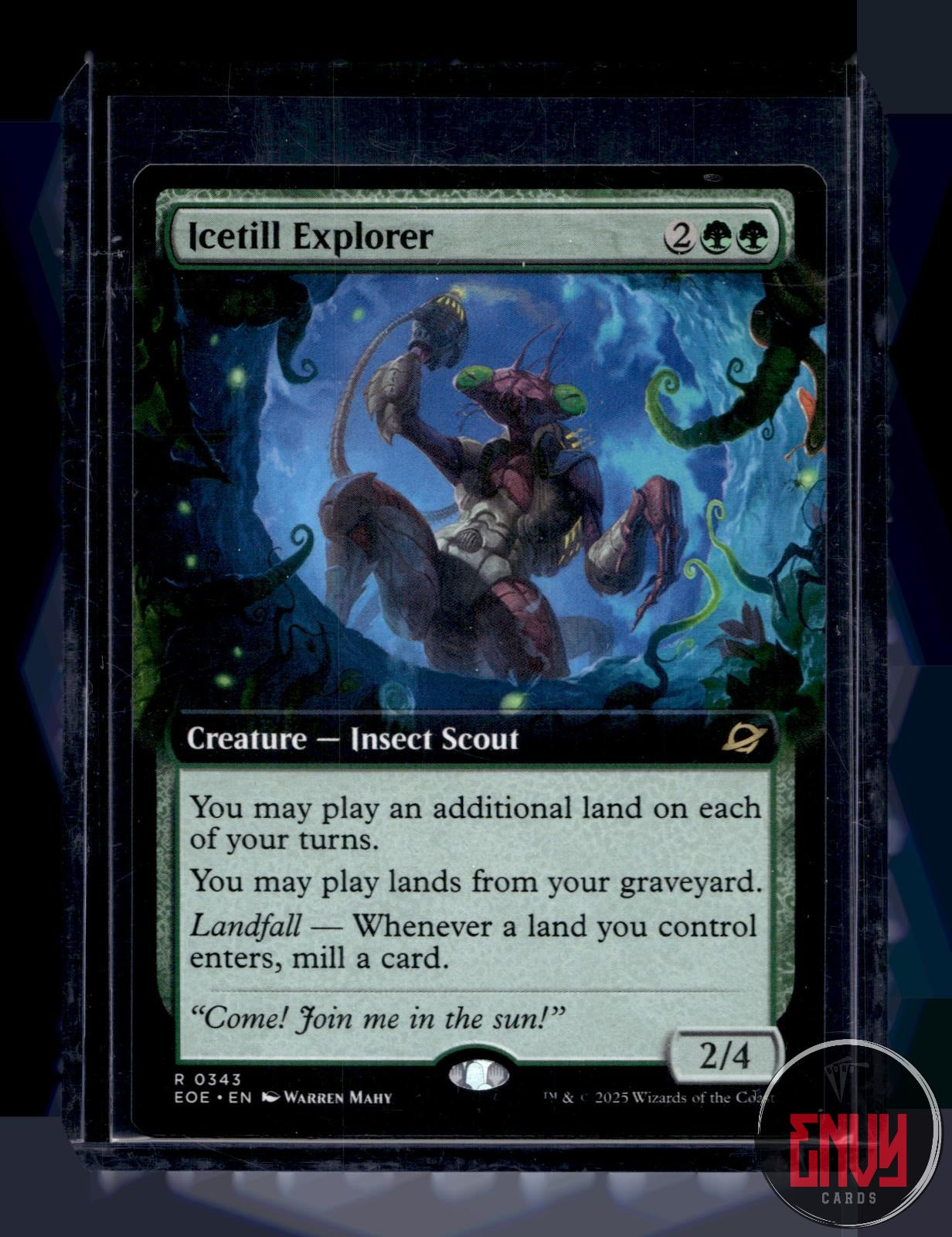 Icetill Explorer (Extended Art) NM 343 Edge of Eternities Magic: The Gathering