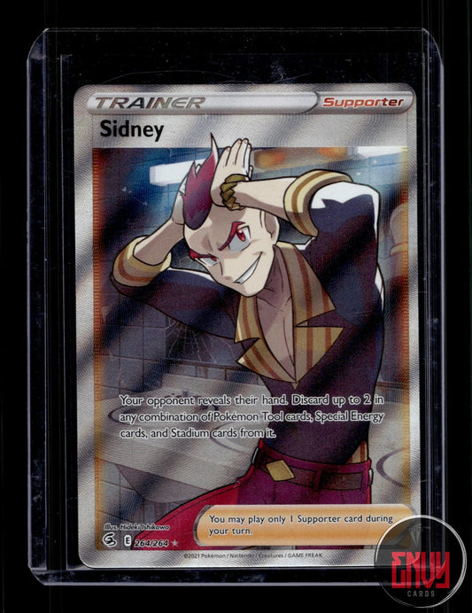 Sidney Near Mint 264/264 Ultra Rare Fusion Strike Pokemon Holo