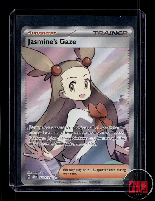 Jasmine's Gaze Near Mint 233/191 Ultra Rare Surging Sparks Pokemon
