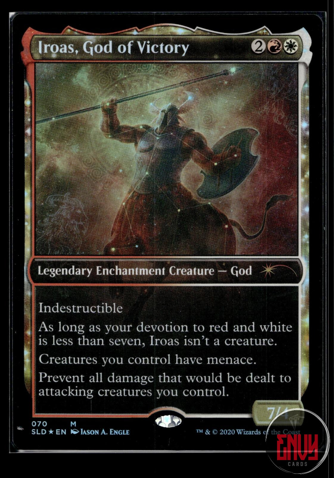 Iroas, God of Victory Near Mint 70 Mythic Secret Lair Drop Series Foil