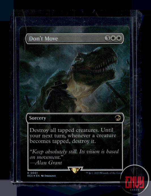 Don't Move (Borderless) LP 1 Universes Beyond: Jurassic World Collection Foil