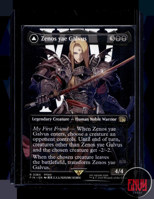 Zenos yae Galvus (Borderless) NM 384 Rare FINAL FANTASY Magic: The Gathering