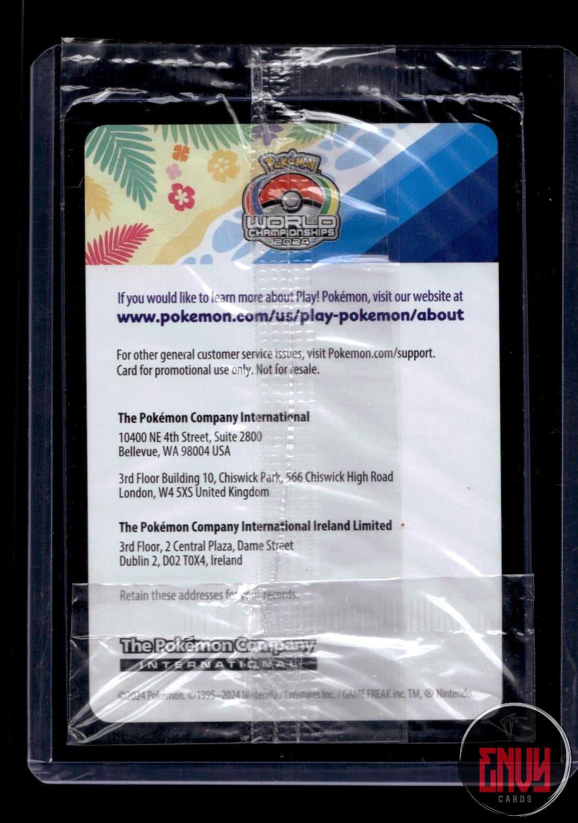 Pikachu NM 190 P Scarlet & Violet Promo Pokemon SEALED