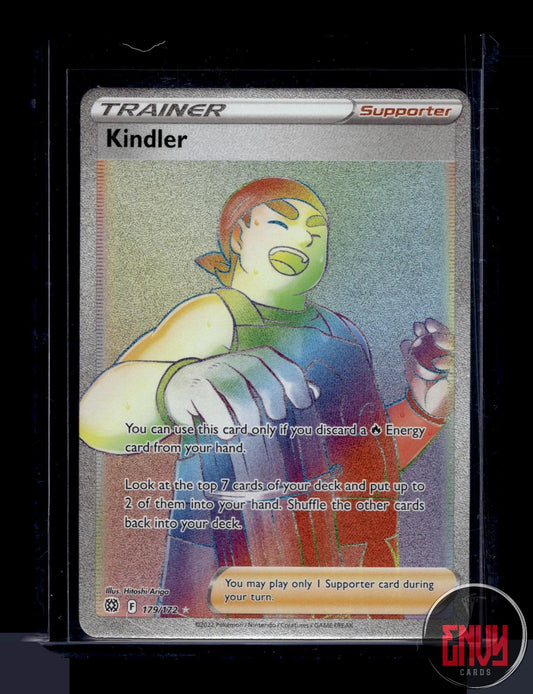 Kindler Near Mint 179/172 Rainbow Rare Brilliant Stars Pokemon