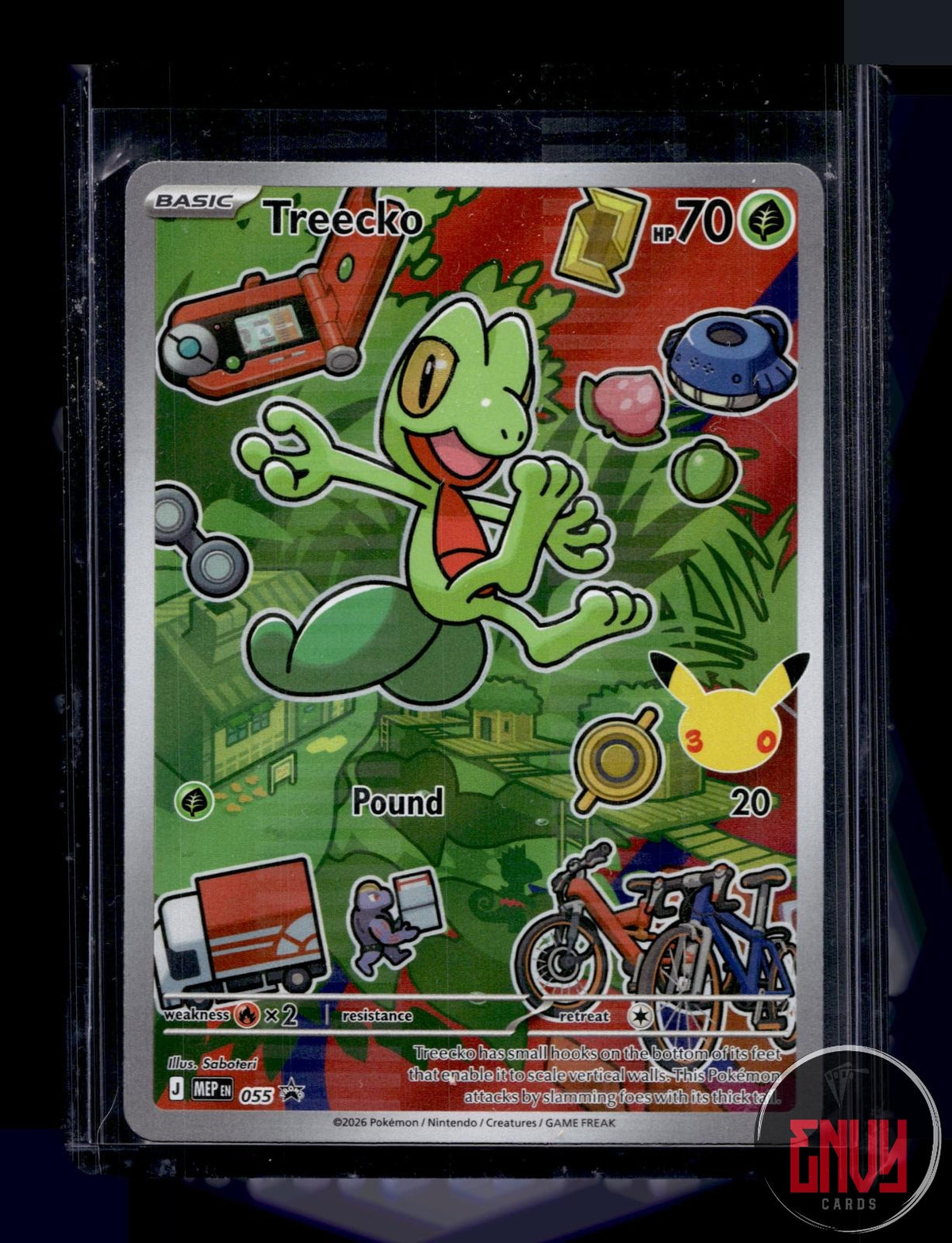 Treecko NM 055 P First Partner Collection 2026 Pokemon Holo