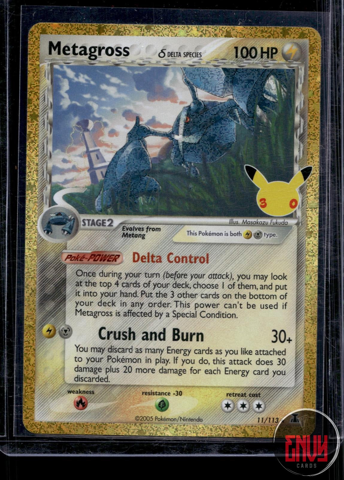 Metagross (Delta Species) NM 11/113 ME: 30th Celebration Classic Collection Holo