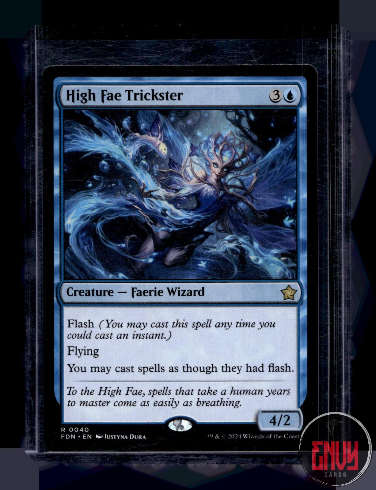 High Fae Trickster Near Mint 40 Rare Foundations Magic: The Gathering
