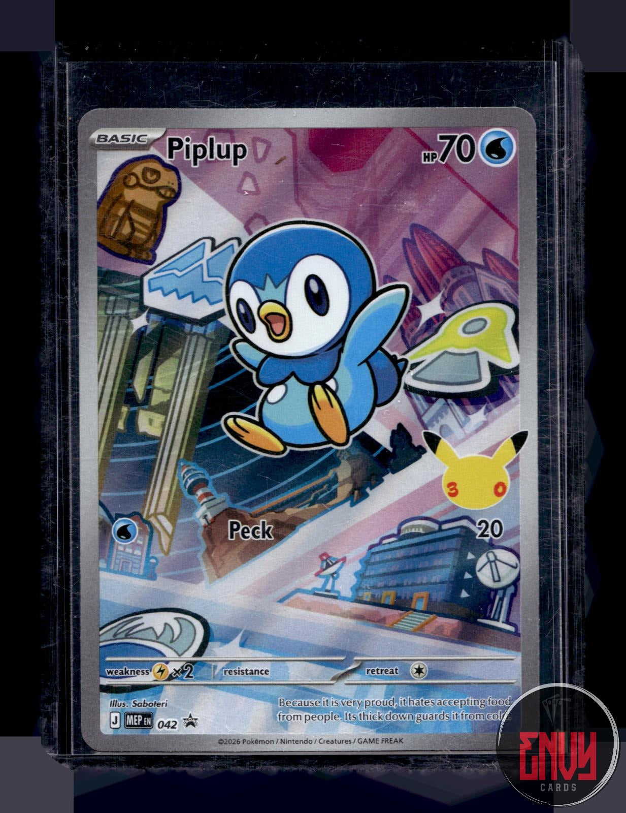 Piplup Near Mint 042 Promo ME: Mega Evolution Promo Pokemon
