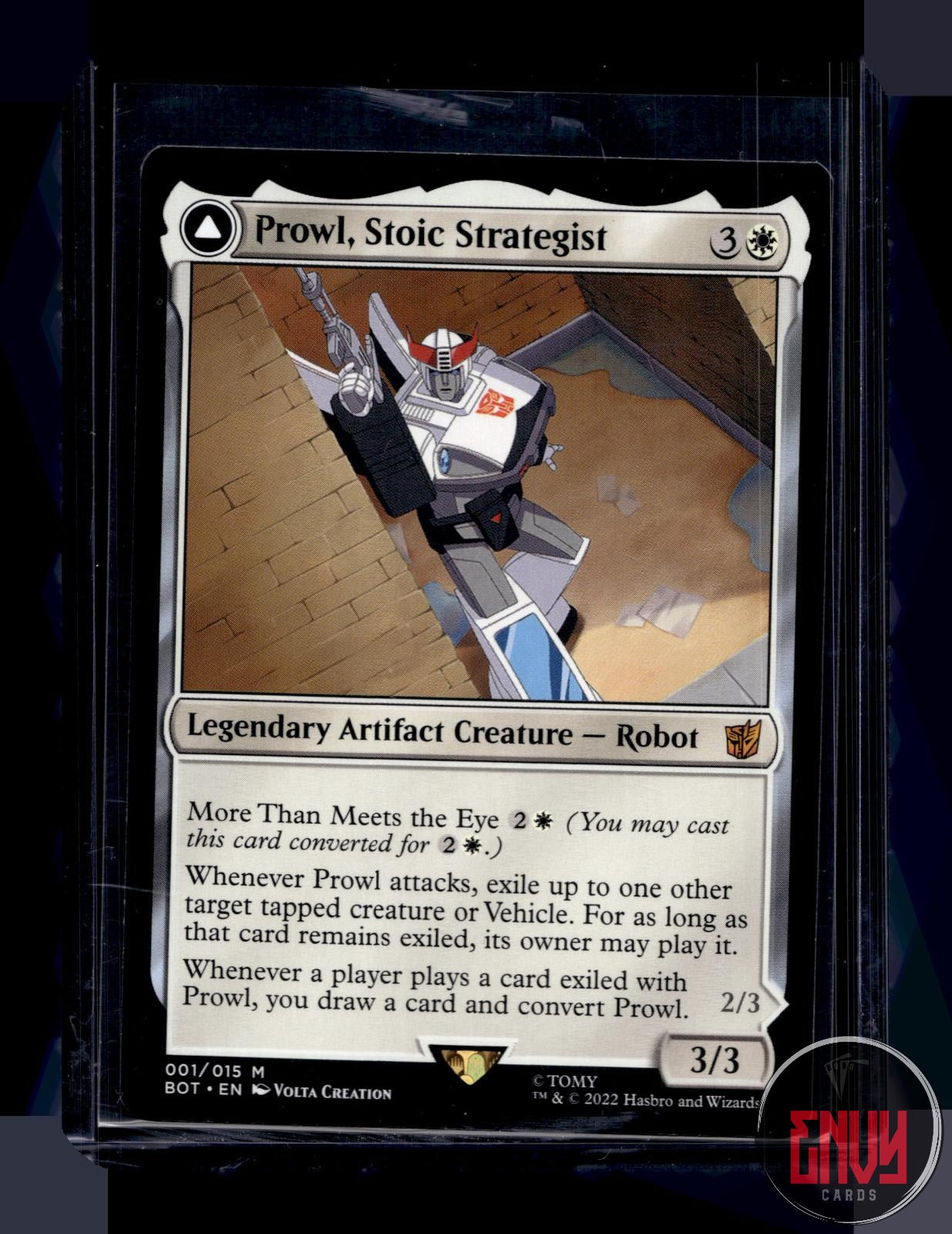 Prowl, Stoic Strategist NM 1 Universes Beyond: Transformers Magic: The Gathering
