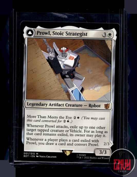 Prowl, Stoic Strategist NM 1 Universes Beyond: Transformers Magic: The Gathering