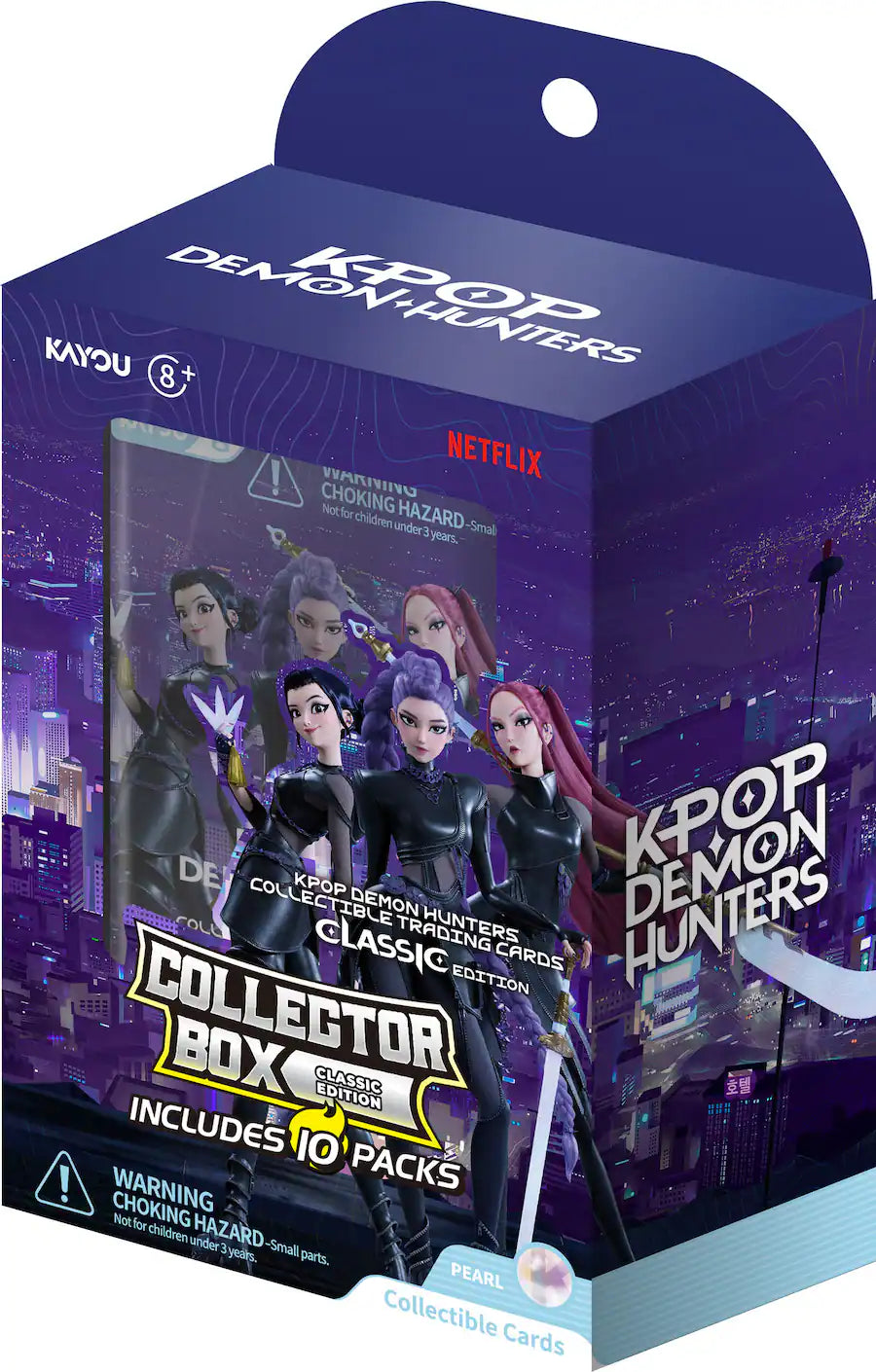 KPop Demon Hunters Collectible Cards: Classic Edition- Collector Box- 001 Landscape (10 packs)