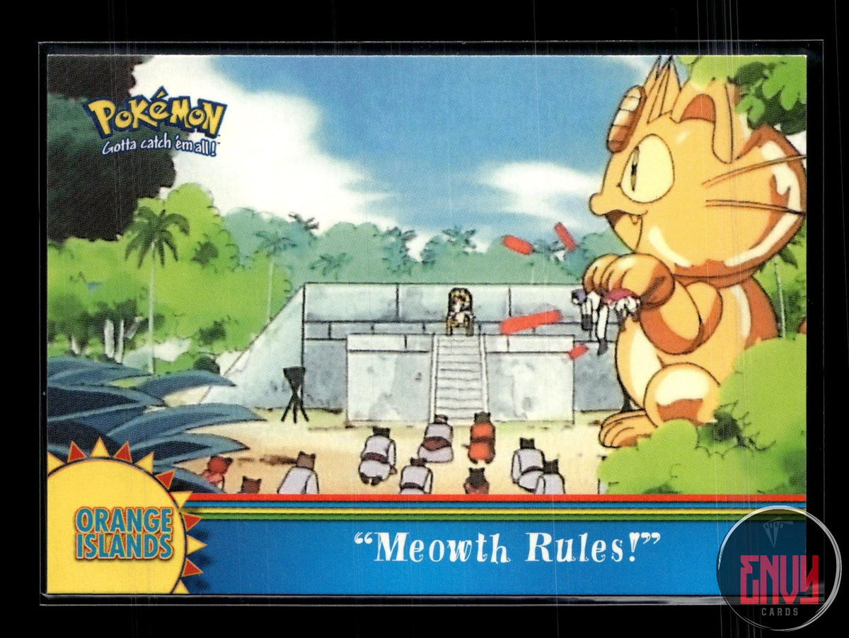 Meowth Rules! LP #177 Topps Trading Cards Series 3 Pokemon