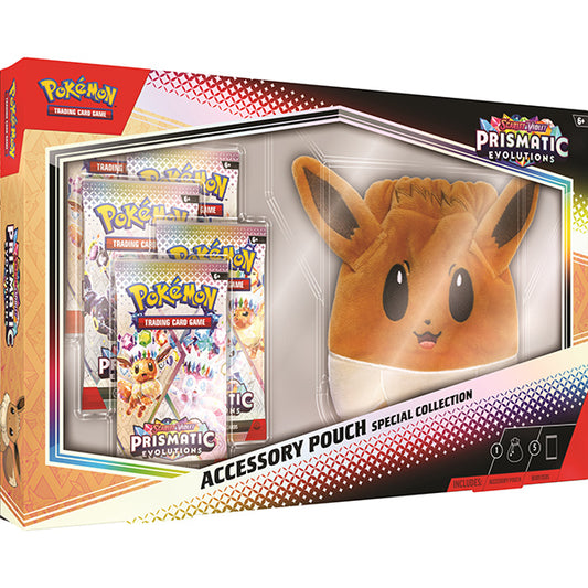 Pokemon Scarlet & Violet Prismatic Evolutions- Accessory Pouch Special Collection