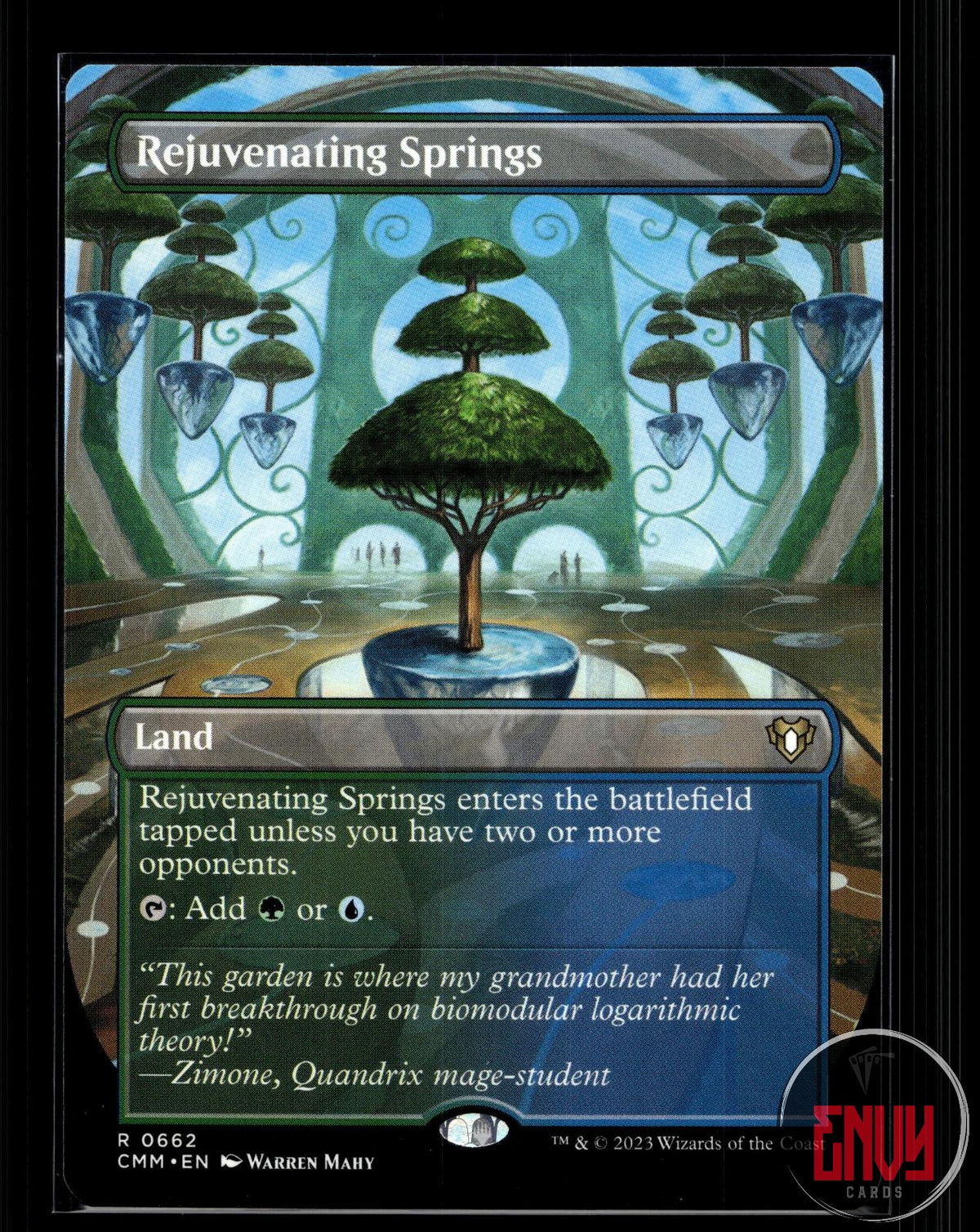 Rejuvenating Springs (Borderless) Near Mint 662 Rare Commander Masters