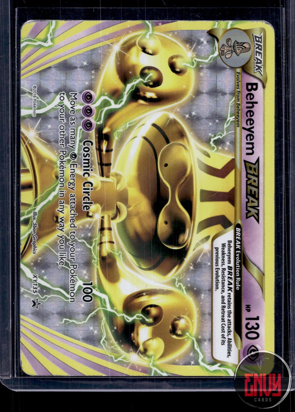 Beheeyem BREAK MP XY135 P XY Promo Pokemon Holo