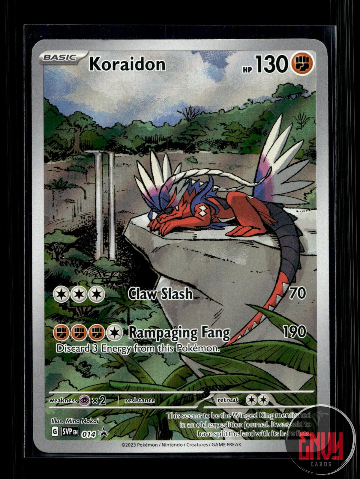 Koraidon NM 014 P Scarlet & Violet Promo Pokemon Holo