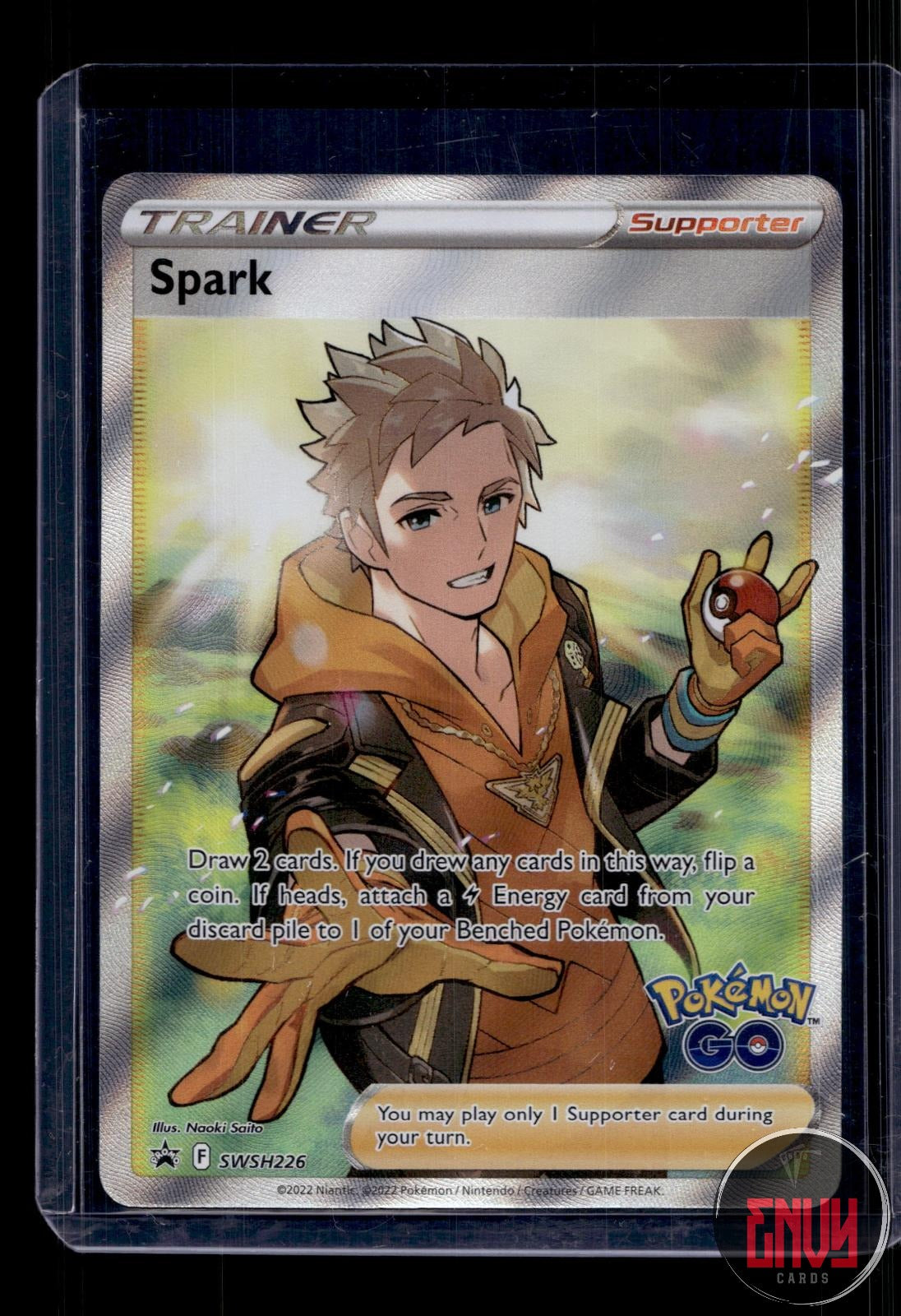 Spark NM SWSH226 P Sword & Shield Promo Pokemon Holo