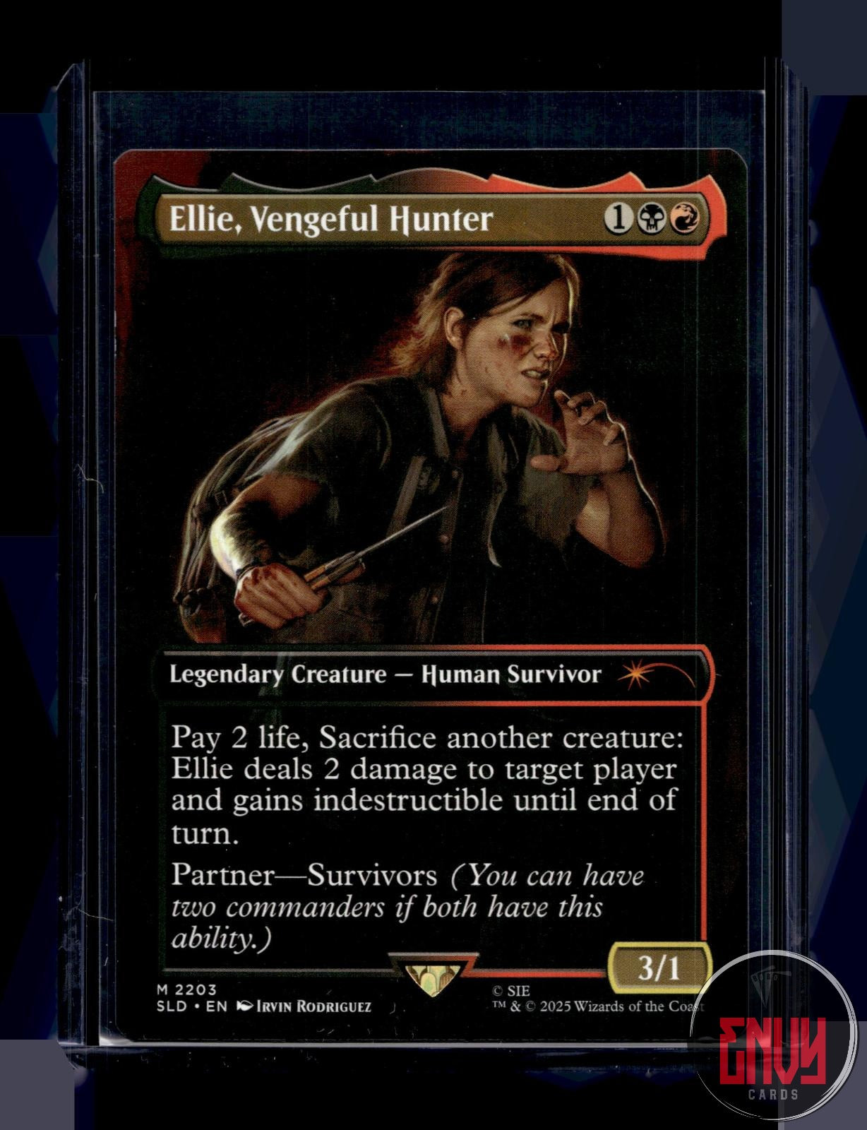 Ellie, Vengeful Hunter NM 2203 Secret Lair Drop Series Magic: The Gathering