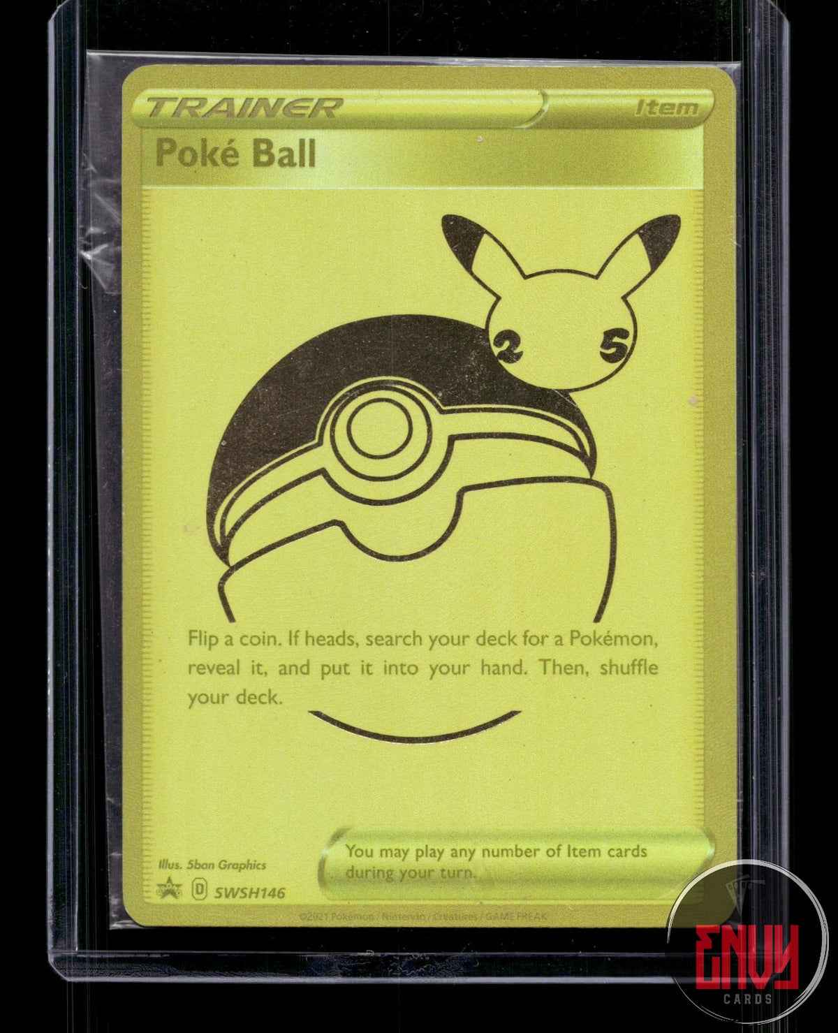 Poke Ball NM SWSH146 P Sword & Shield Promo Pokemon Holo SEALED