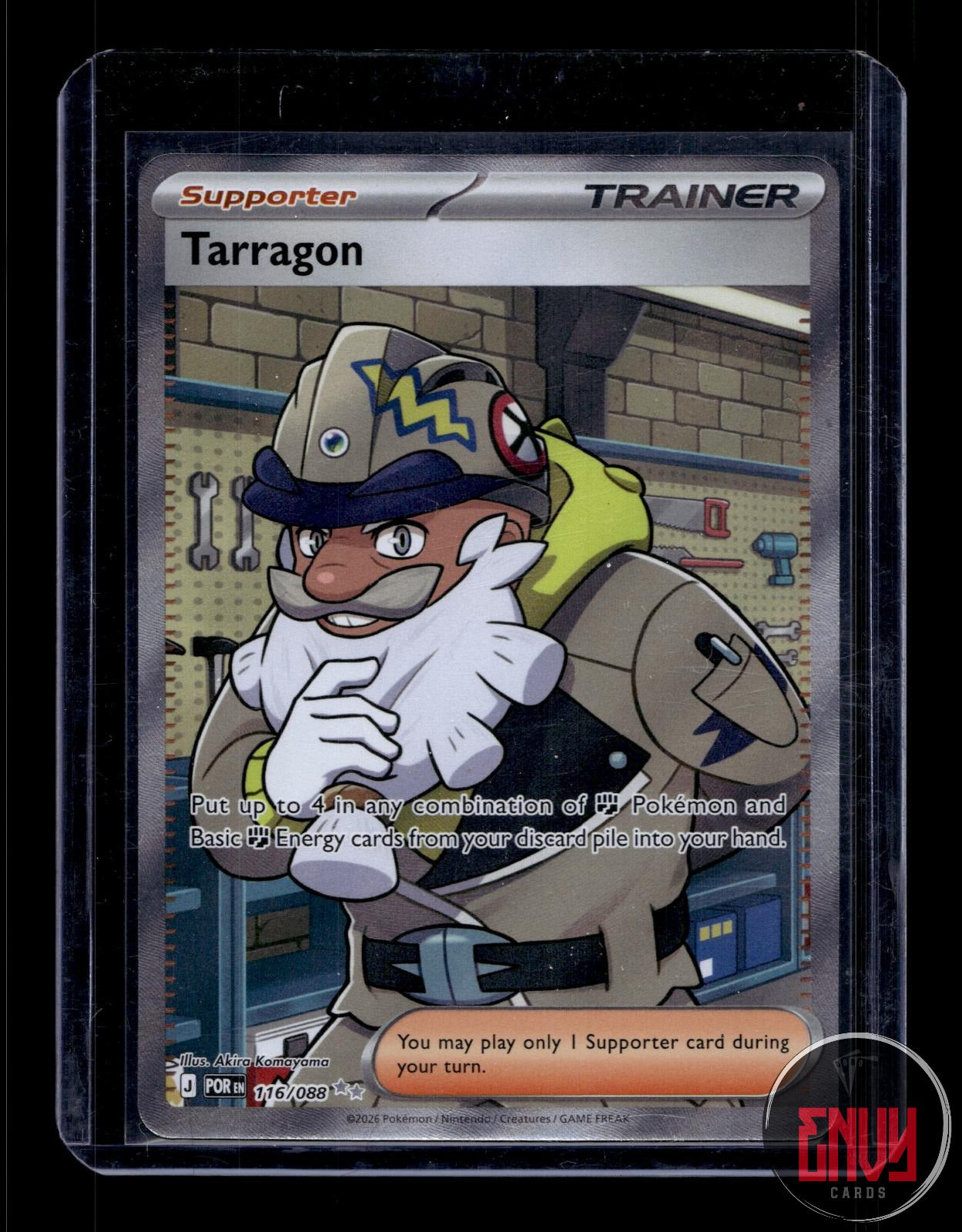 Tarragon Near Mint 116/088 Ultra Rare Perfect Order Pokemon