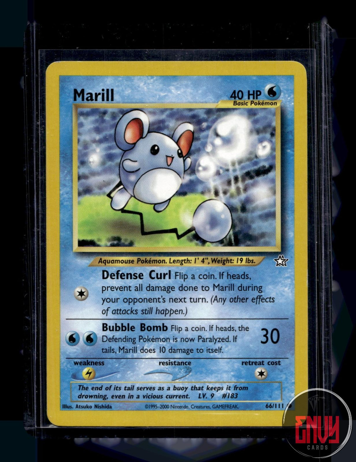 Marill LP 66/111 C Neo Genesis Pokemon Unlimited