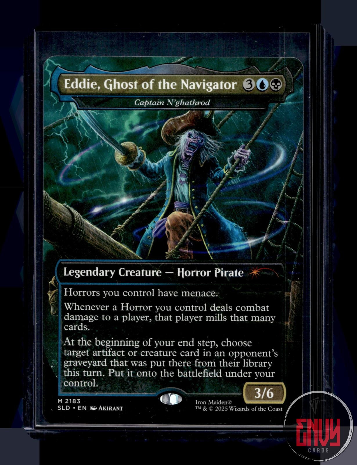 Eddie Ghost of the Navigator Captain N'ghathrod NM 2183 SLD Magic The Gathering