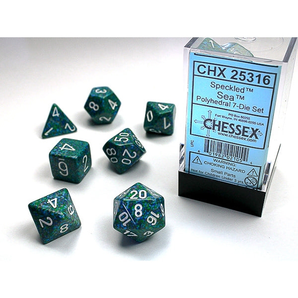 Chessex: 7-Die Set Speckled