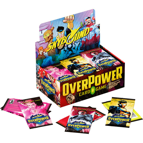 OverPower CCG: Skybound- Invincible/The Walking Dead Booster Pack Display (36 Packs)