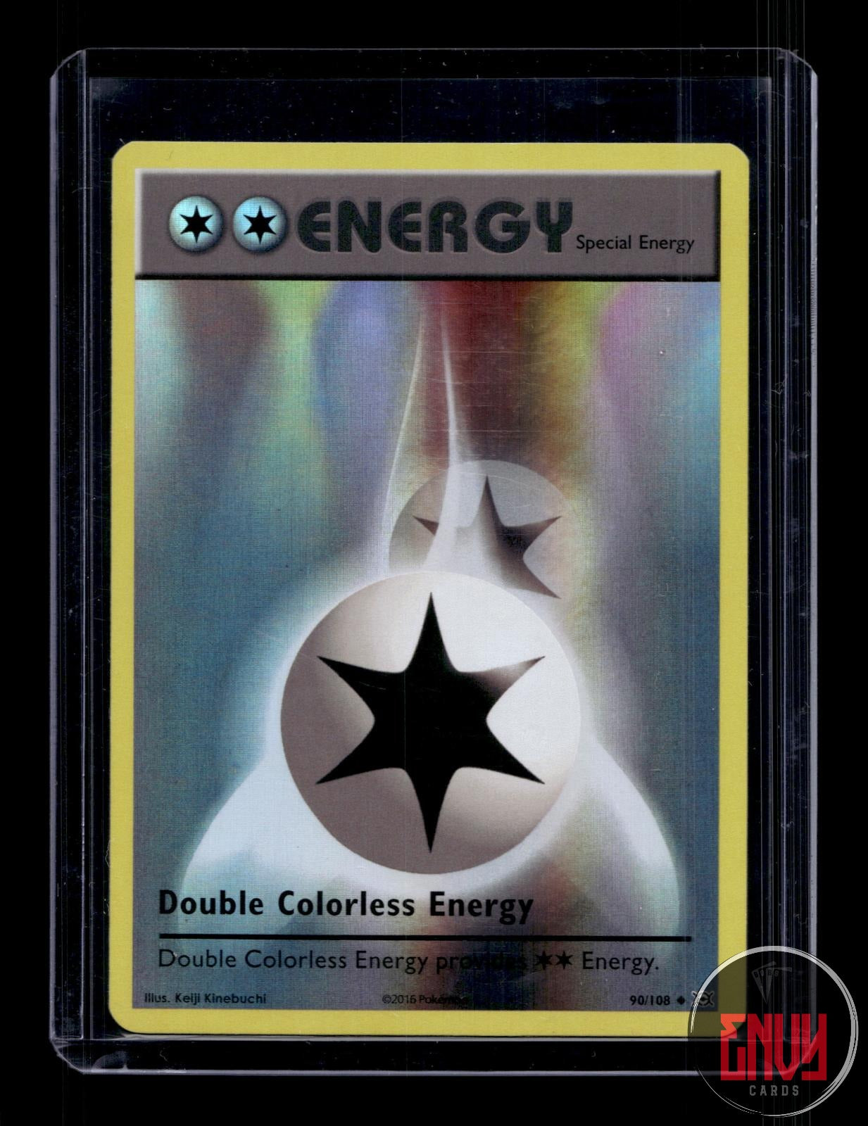 Double Colorless Energy NM 90/108 Uncommon Evolutions Pokemon Reverse Holo