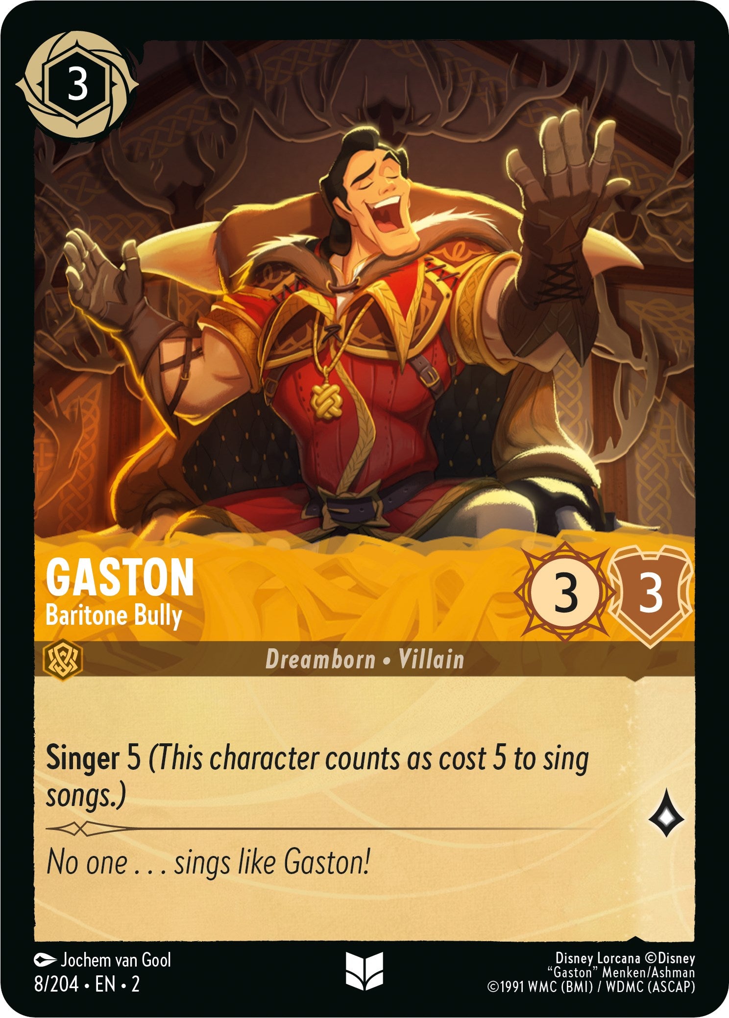 Gaston - Baritone Bully [2 - 8/204]
